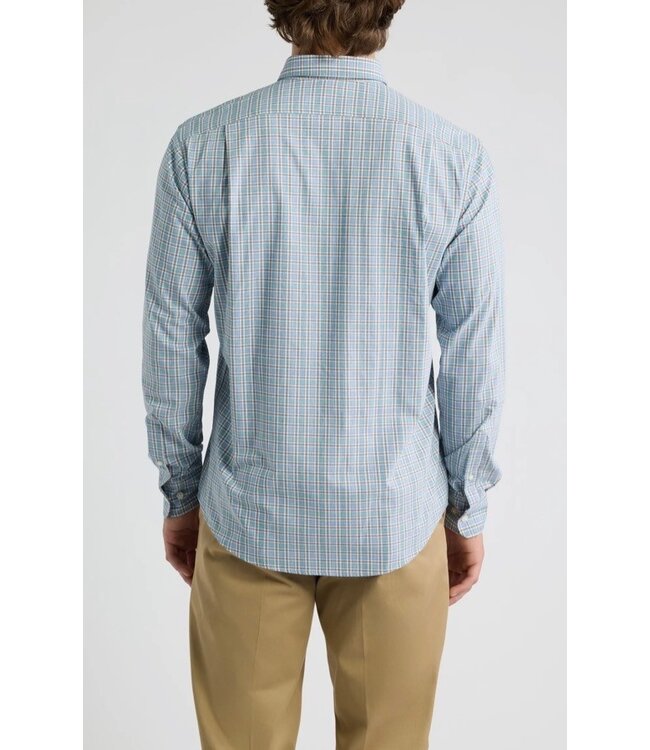 Classic Fit Helious Blue Brunswick Shirt