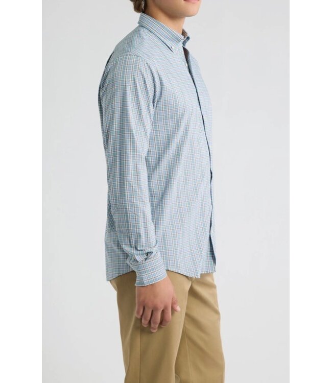 Classic Fit Helious Blue Brunswick Shirt