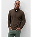 Coffee Cotton Blend Henley
