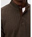 Coffee 1/4 Button Henley