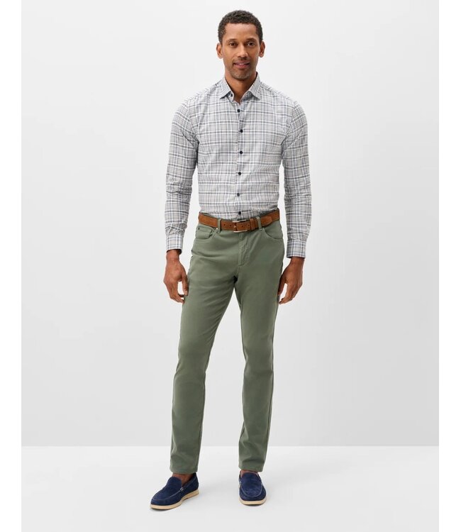 Classic Fit Kelp Carmel 5 Pocket Pants