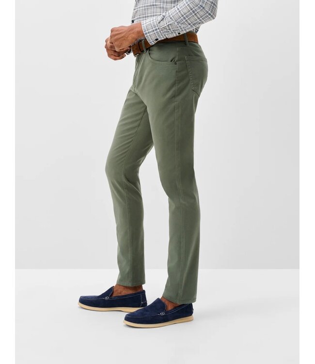 Classic Fit Kelp Carmel 5 Pocket Pants