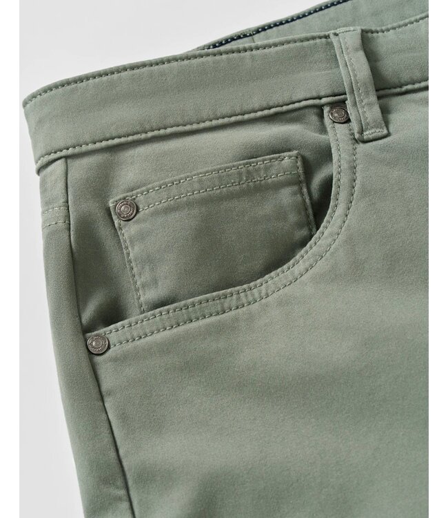 Classic Fit Kelp Carmel 5 Pocket Pants