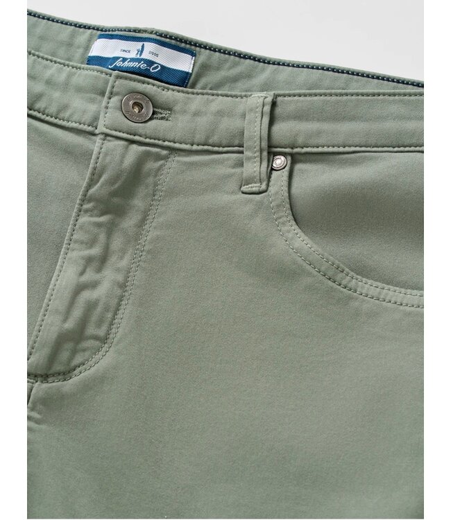 Classic Fit Kelp Carmel 5 Pocket Pants