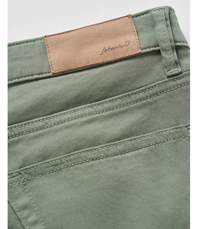 Classic Fit Kelp Carmel 5 Pocket Pants