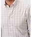 Classic Fit White Sandlewood Pane Shirt