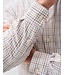 Classic Fit White Sandlewood Pane Shirt