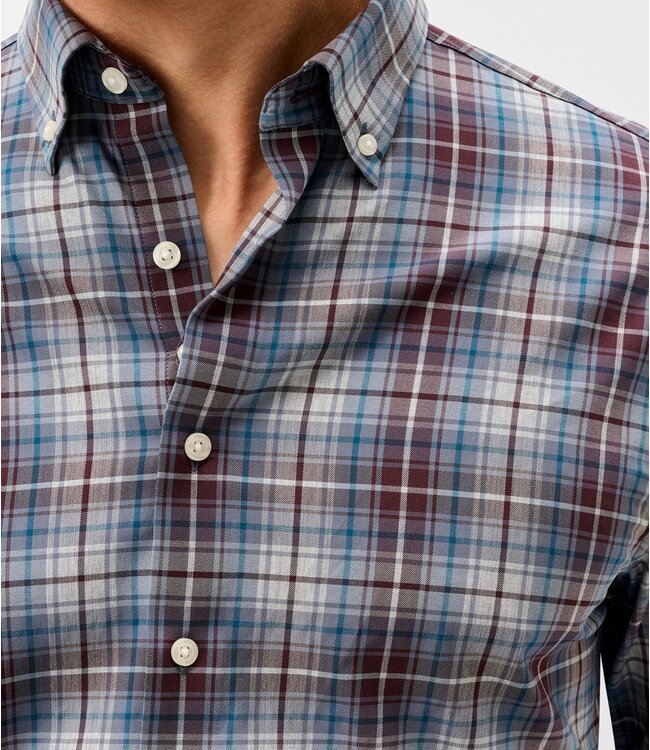 Classic Fit Port Scotia Plaid Shirt