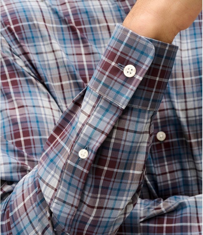 Classic Fit Port Scotia Plaid Shirt
