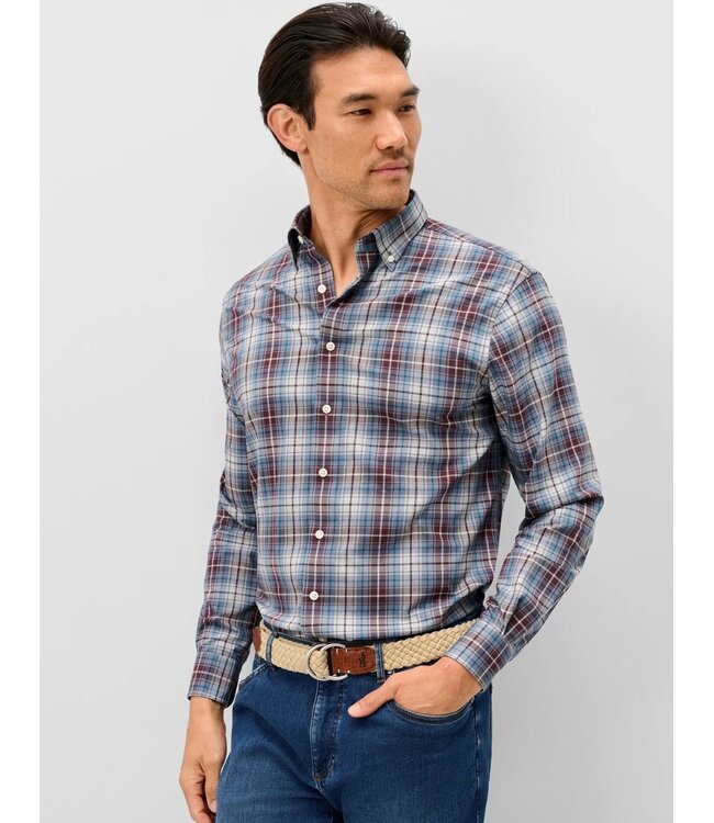 Classic Fit Port Scotia Plaid Shirt