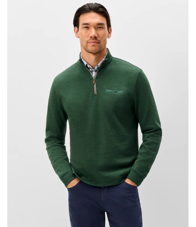 Evergreen Flame Stitch 1/4 Zip