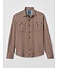 Havana Sequoia Twill Solid Overshirt