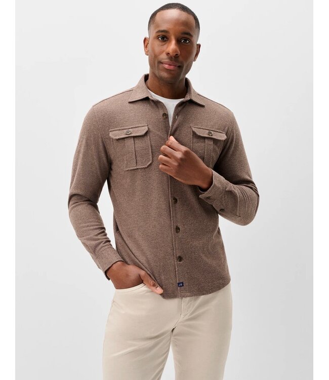 Havana Sequoia Twill Solid Overshirt