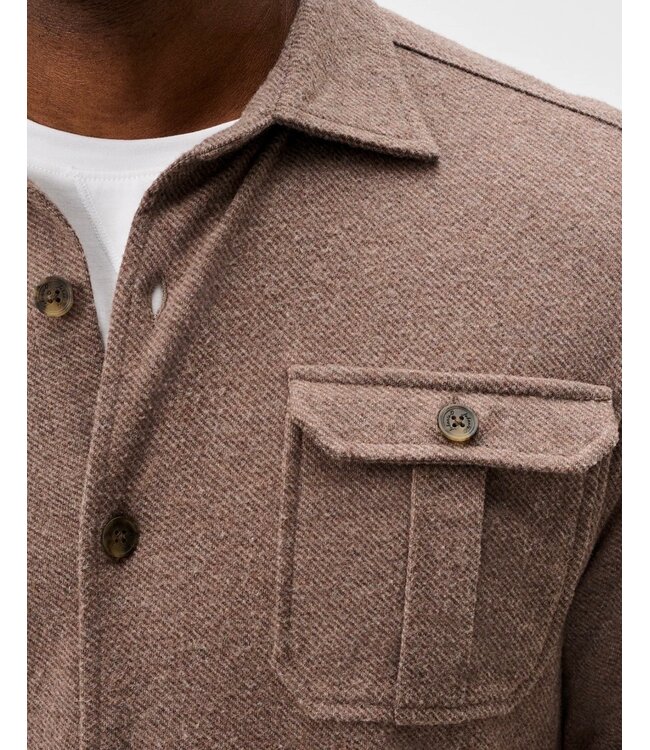 Havana Sequoia Twill Solid Overshirt