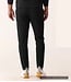 Navy Textured Drawstring Pant