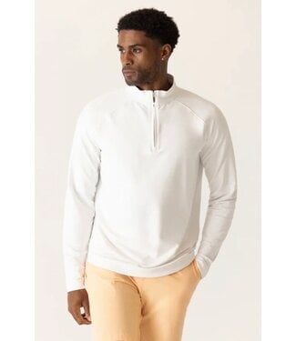 DEKE White Techno Microlight 1/4 Zip