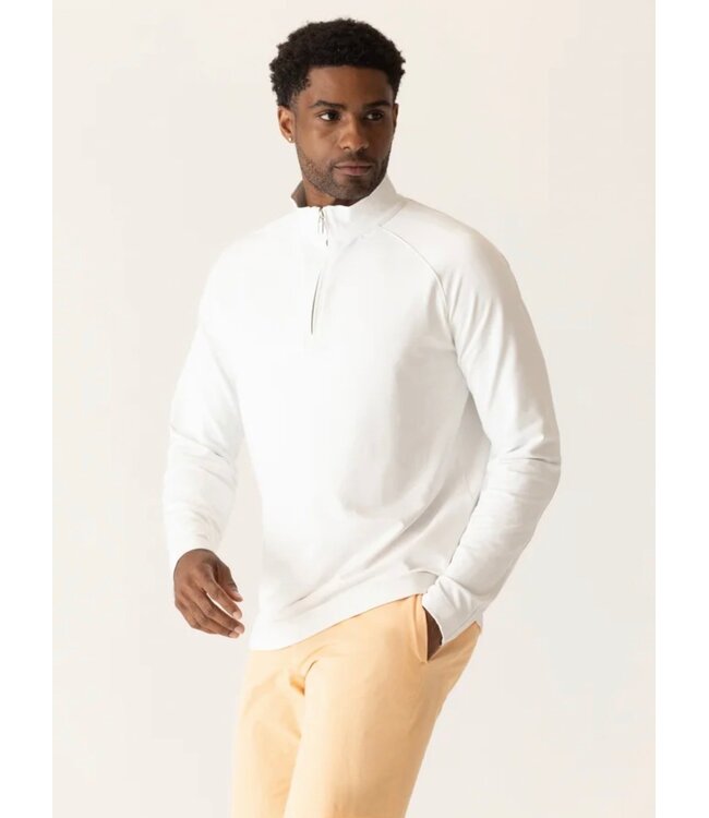 White Techno Microlight 1/4 Zip