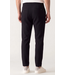 Navy Textured Drawstring Pants