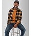 OLD RANCH Classic fit Navy Chase Plaid Shirt