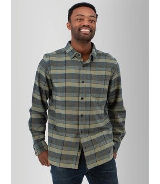 OLD RANCH Classic Fit Green Chase Plaid Shirt