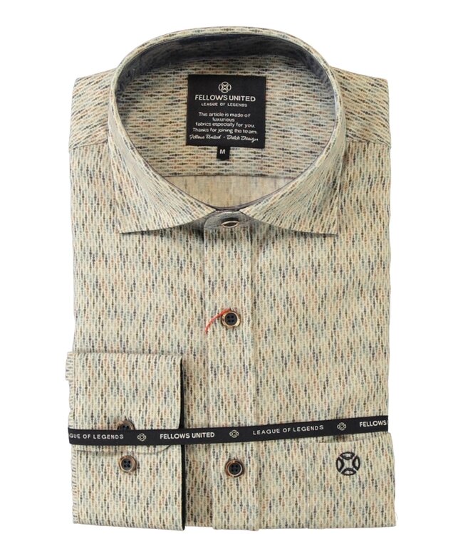 Modern Fit Multi Colour Shirt