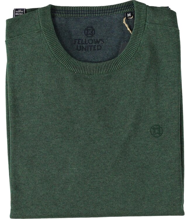 Dark Green Crew Neck Sweater
