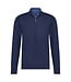 Mid Blue Full Zip Sweater
