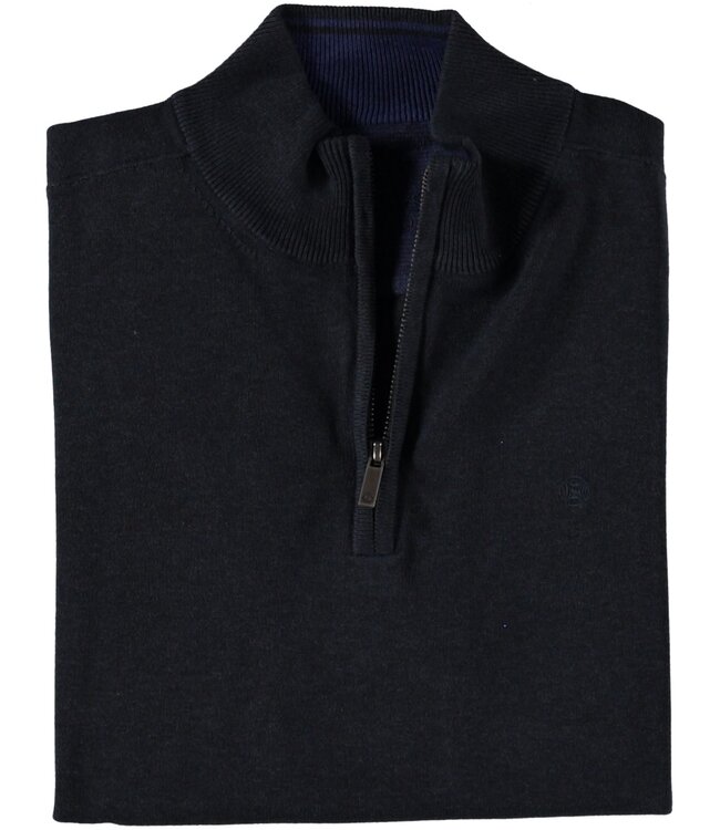 Dark Navy 1/4 Zip Sweater