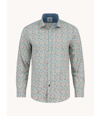 A FISH NAMED FRED Modern Fit Multi Rounds Shirt