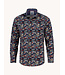 A FISH NAMED FRED Modern Fit Navy Fuji Dream Shirt