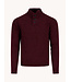 Burgundy Button Neck Sweater