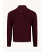 Burgundy Button Neck Sweater