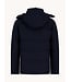Navy Quilted Parka
