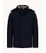 Navy Quilted Parka