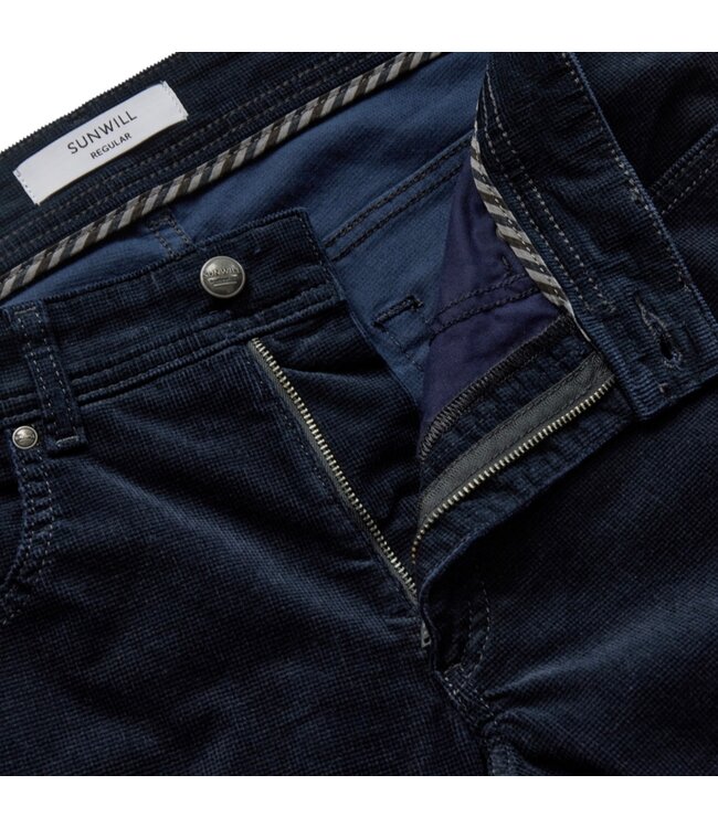 Modern Fit Navy Cords