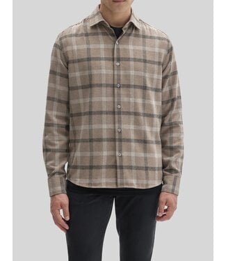 ROBERT BARAKETT Modern Fit Sequoia Liam Plaid Shirt
