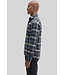 Modern Fit Navy Bates Plaid Shirt