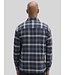 Modern Fit Navy Bates Plaid Shirt