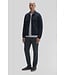 Navy Menzer Cropped Zip Overshirt