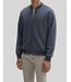 Navy Herringbone Patricio Full Zip