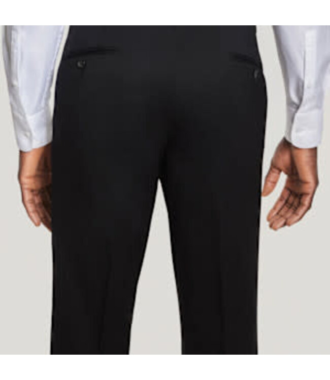 Classic Fit Black Washable Dress Pants