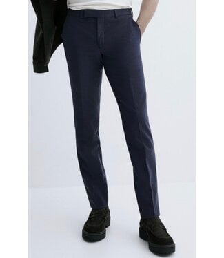 RIVIERA by JACK VICTOR Modern Fit Navy Mix Dress Pants