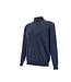 Blue Mix Striped 1/4 Zip Sweater