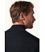 Navy 1/4 Zip with Suede Trim Sweater