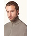 Taupe 1/4 Zip Sweater