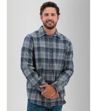 OLD RANCH Classic Fit Grey Rustic Ridge Shirt