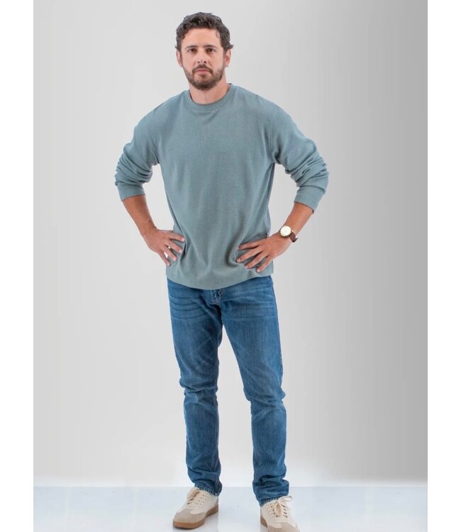 Stormy Sea Woodsman Waffle T-Shirt