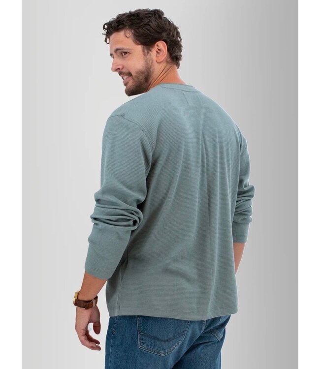 Stormy Sea Woodsman Waffle T-Shirt