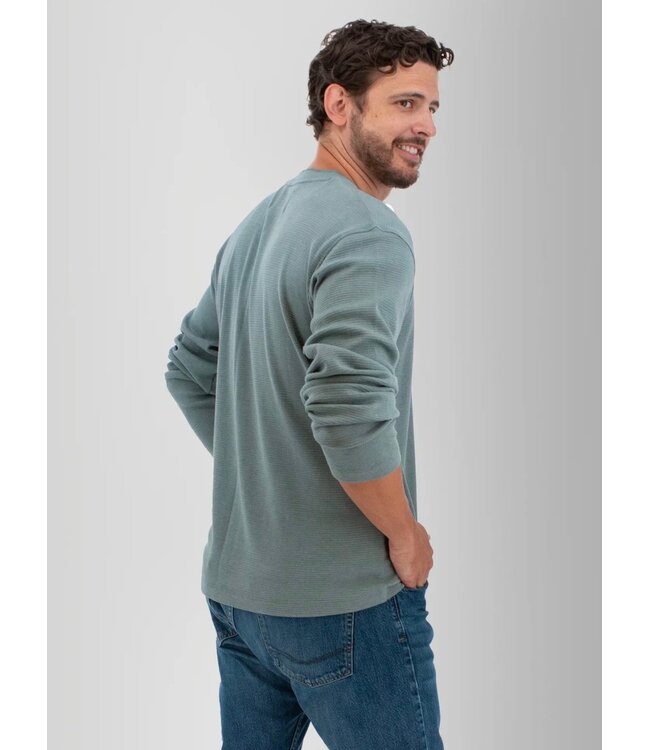 Stormy Sea Woodsman Waffle T-Shirt