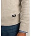 Stone Kit Melange Button Mock Neck